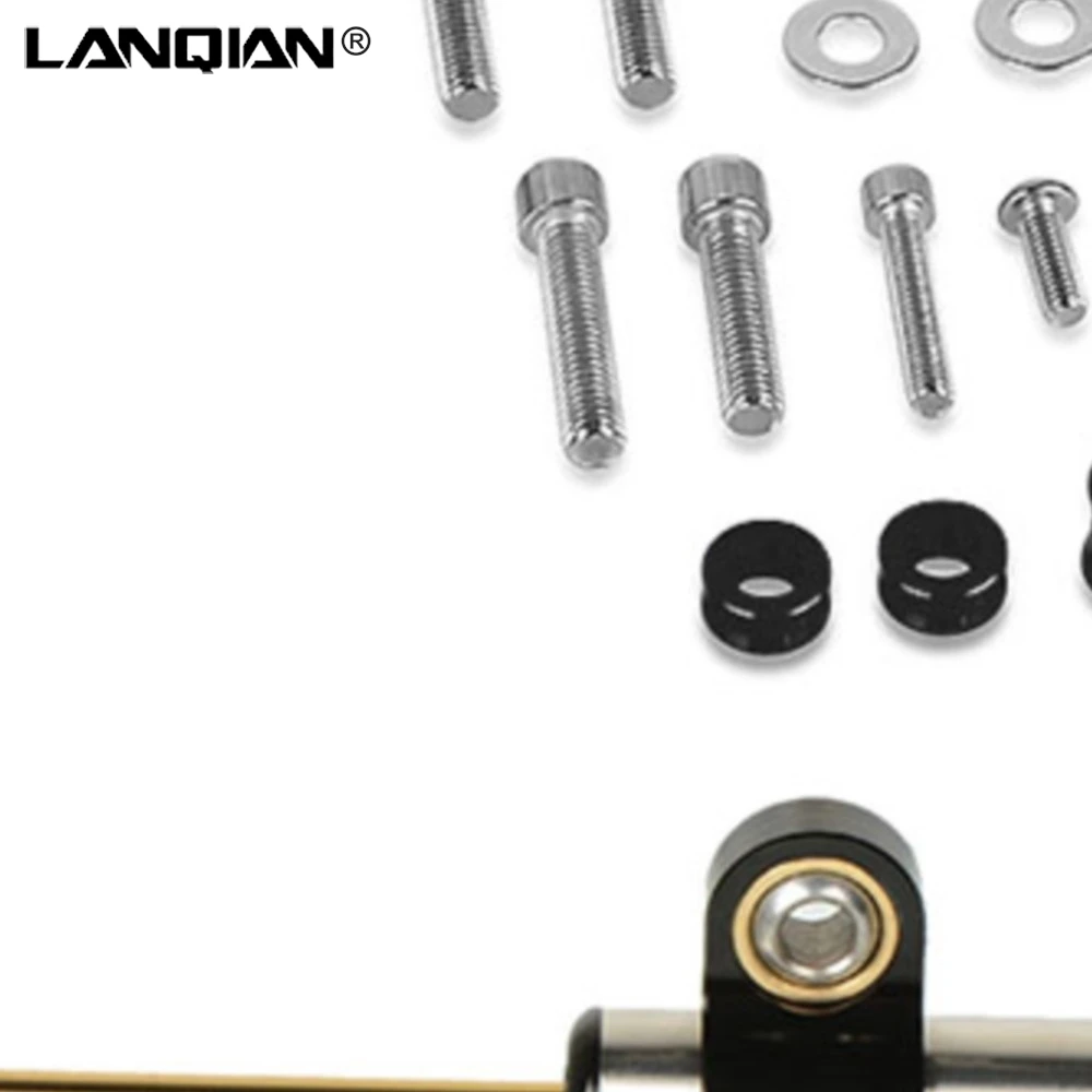 

Motorcycle CNC Steering Stabilizer Damper Mounting Support Bracket Kit For Yamaha MT 09 Tracer MT09 TRACER 2016 2017 2018 2019