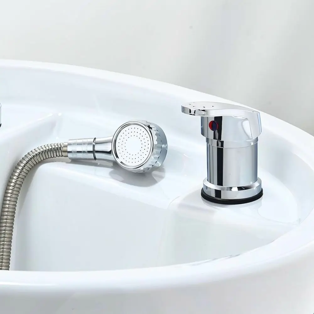 Salon Basin Shower Head Pressure Water Column Sprayer For Barber Shop Hair Wash Station Sink Faucet Replacement Parts