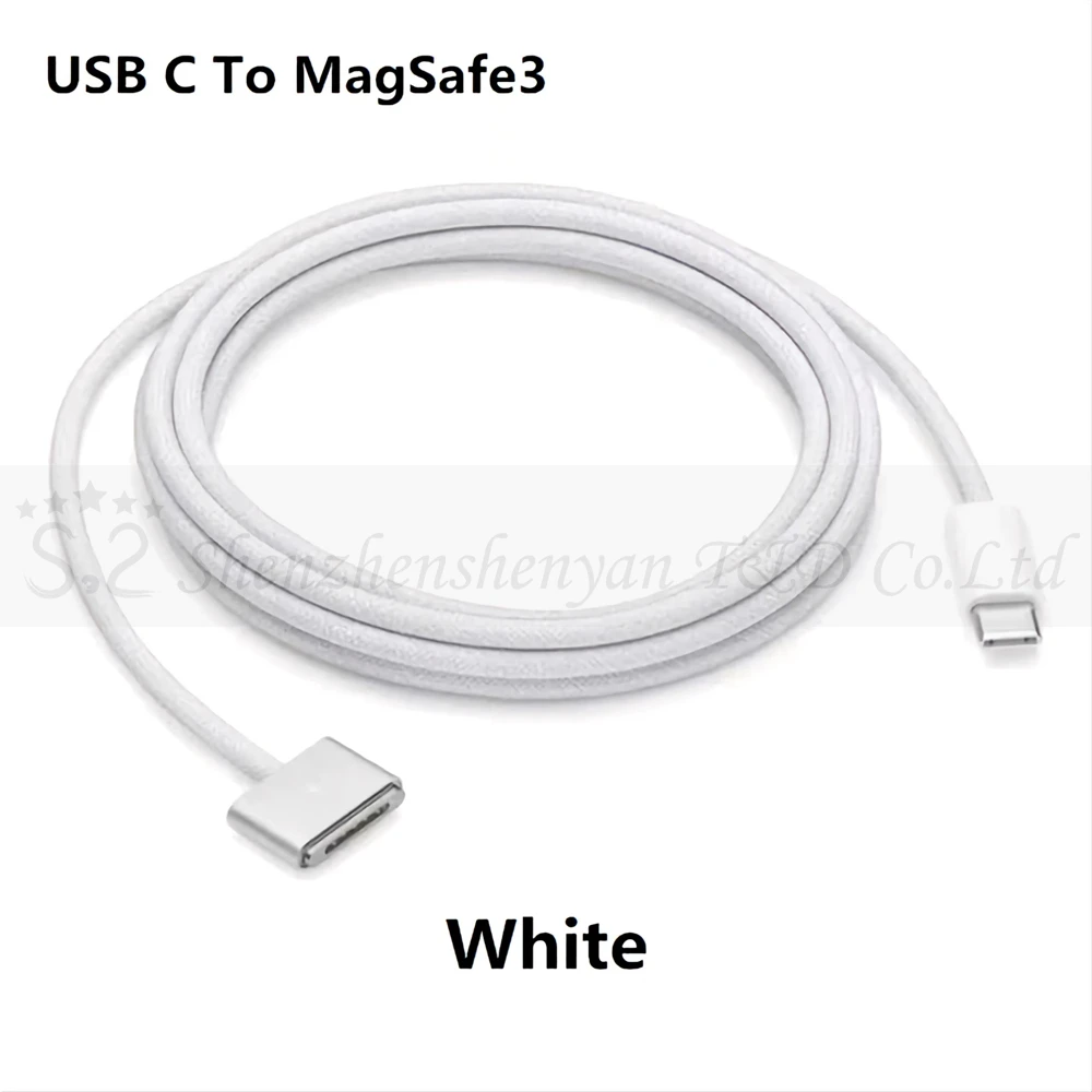 A2442 A2485 A2681 Magnetic USB-C To MagSafe 3 Cable Cord For MacBook Pro Air 14/16 Inch M1 M2 67W 96W 140W Fast Charger Adapter