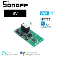SONOFF SV 5-24V Wifi Wireless Safe Voltage Smart Switch Module Support Secondary Development Work with eWeLink APP Alexa Google