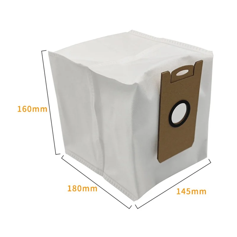 5Pcs Dust Bags for Lydsto W2 Robot Vacuum Cleaner Dust Bag Accessories Cleaner Spare Parts Replaceable Parts Accessories