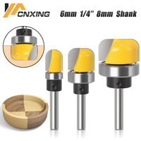 6mm/6.35mm/8mm Shank Bowl & Tray Router Bit 1-1/8\