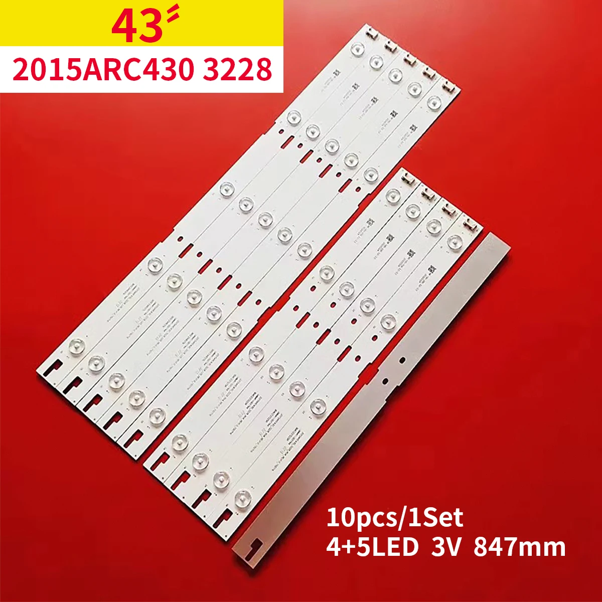 

LED Backlight Strip For 2015ACR430 LM41-00173A LM41-00174A 43VLE5523WG 2015ARC430_3228_L05_REV1.0_150716