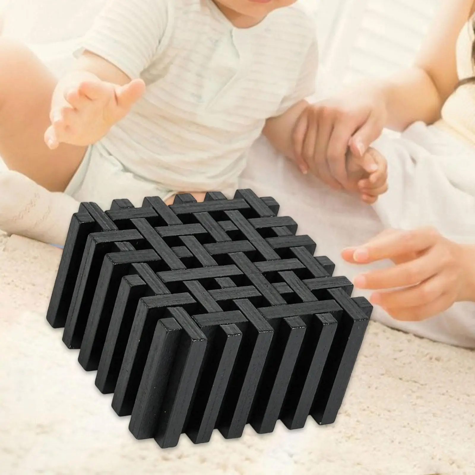 Rompicapo Puzzle Kongming Lock Educativo Logico 3D Sblocca Puzzle Interblocco per Bomboniere Adolescenti e Adulti