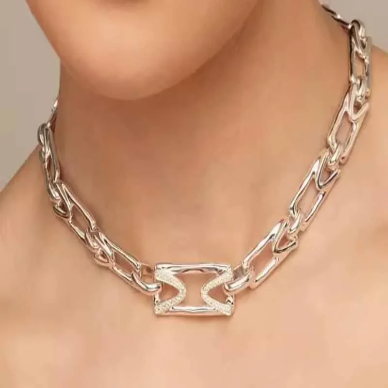 

UNO DE 50 Classic 925 Sterling Silver Necklace - Luxury High-Quality Fashion Jewelry Romantic Holiday Gift