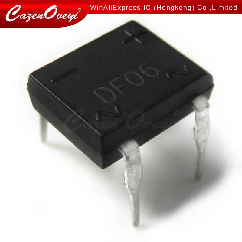 10pcs/Lot DF06M DF06 DIP-4 1A 600V Bridge rectifier bridge In Stock