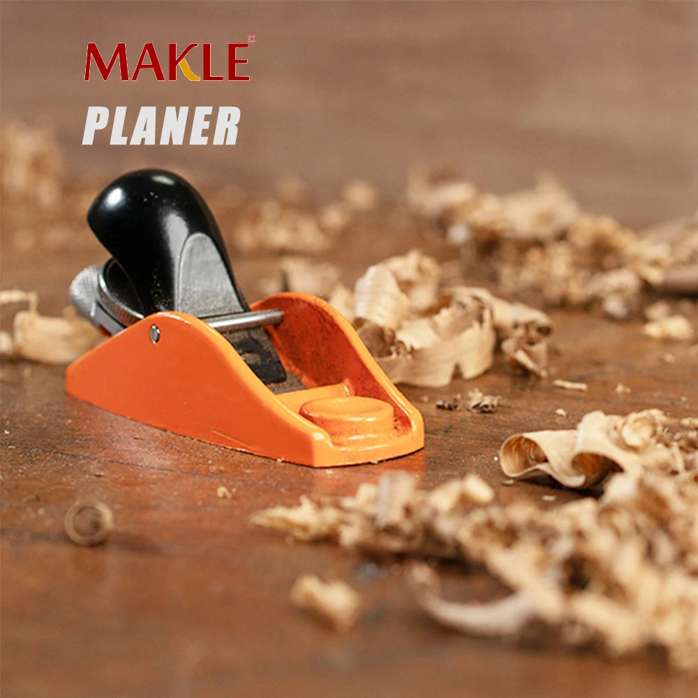 1pc Manual Planing Low Angle Short Planer Style High-end Copper Pressure Plate Carpenter's Plane Professional Repair Tools