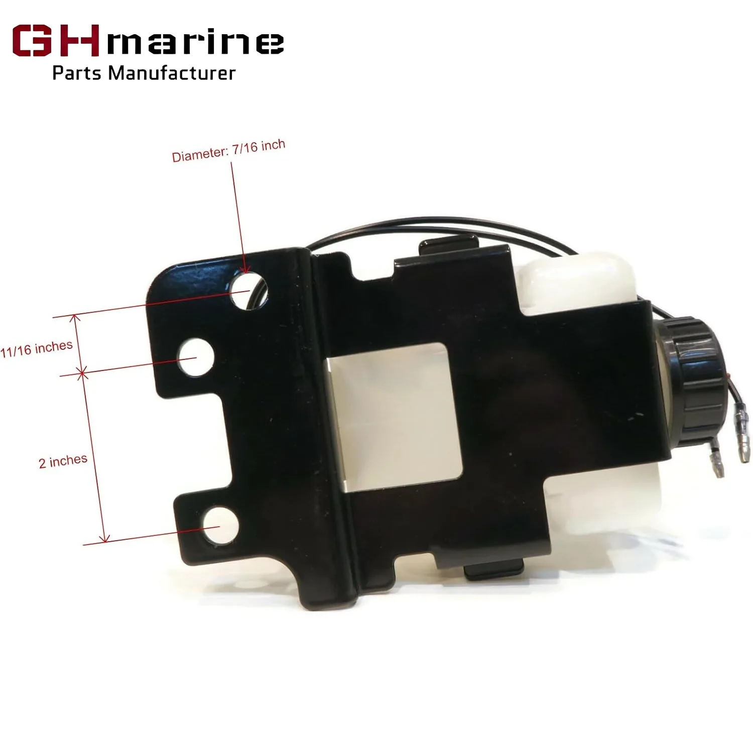 Gear Oil Lube Monitor Bottle Reservoir Float Sensor Kit for Mercury MerCruiser Alpha Gen 2 & Bravo 806193A48 806193A38