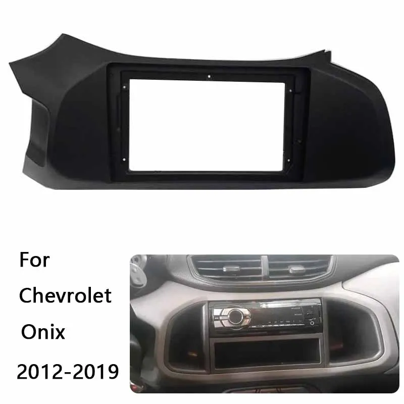 

Car Radio Frame Kit For Chevrolet Onix 2012-2019 Auto Stereo Install Plastic Dash Panel Mount Bezel Faceplate