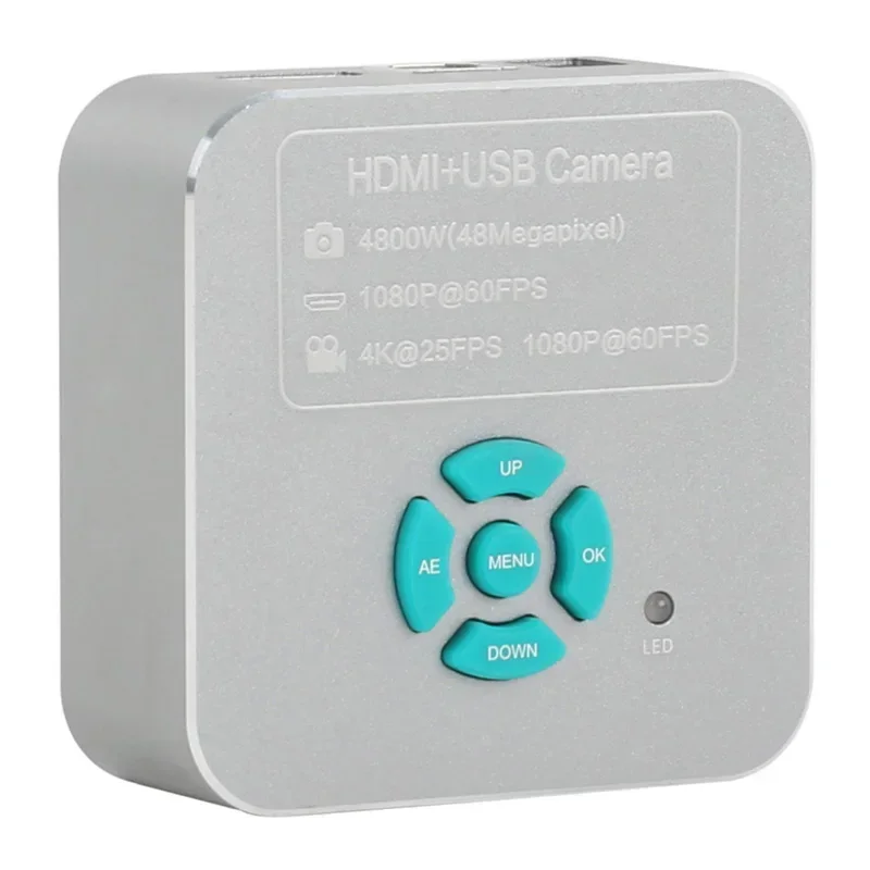 48MP 4K 1080P HDMI USB Industrial Video Microscope Camera 0.35X 0.5X CTV Trinocular Stereo Microscope C Mount Adapter Lens facto