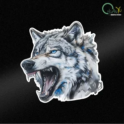 New Car luggage waterproof sticker bully simulation Wolf King Waterproof sunscreen sticker living room wall decoration