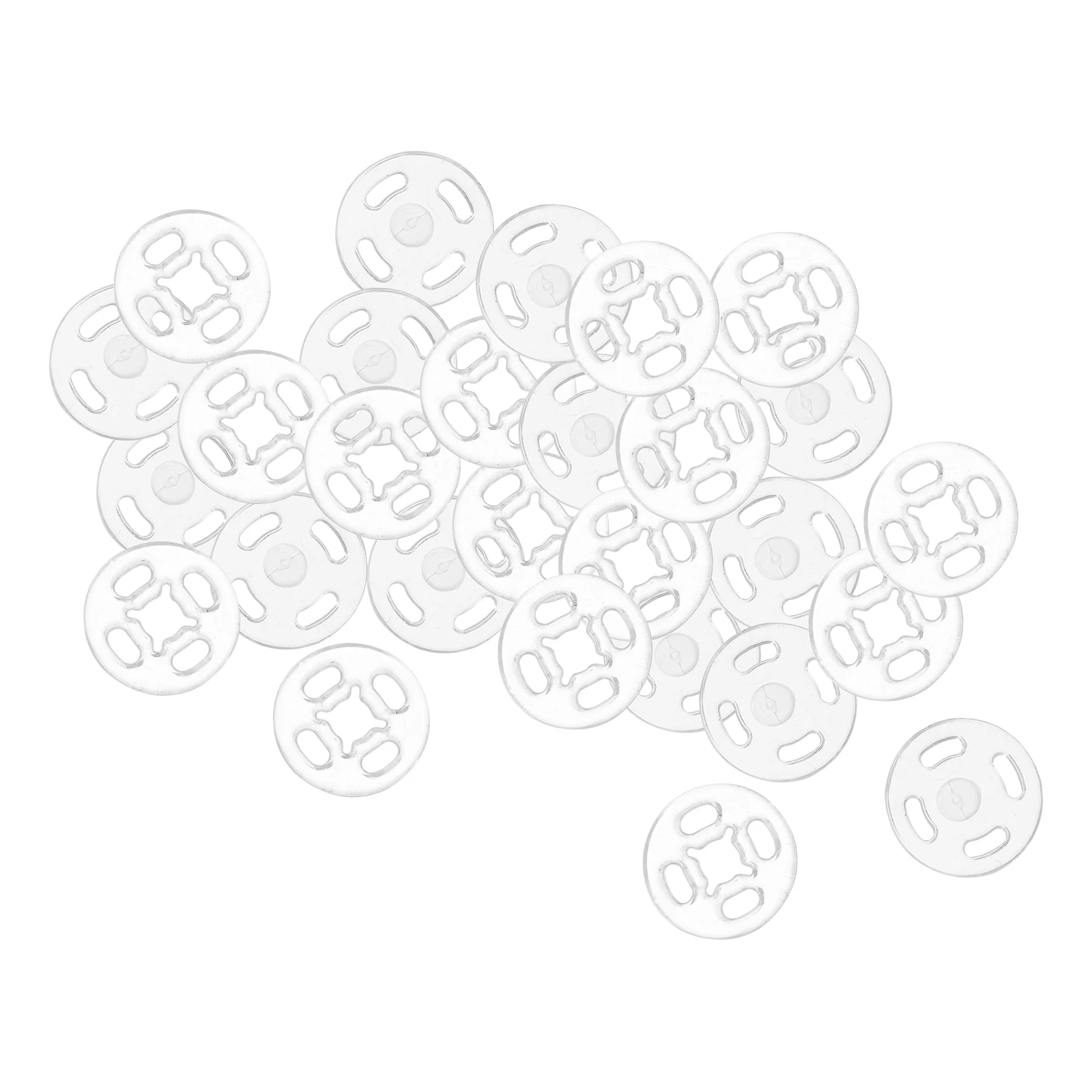 

Invisible Small Buttons Snap Fasteners Plastic Sewing No-sew Hidden Buckle Durable Quality Clothing Accessories Concealed Anti