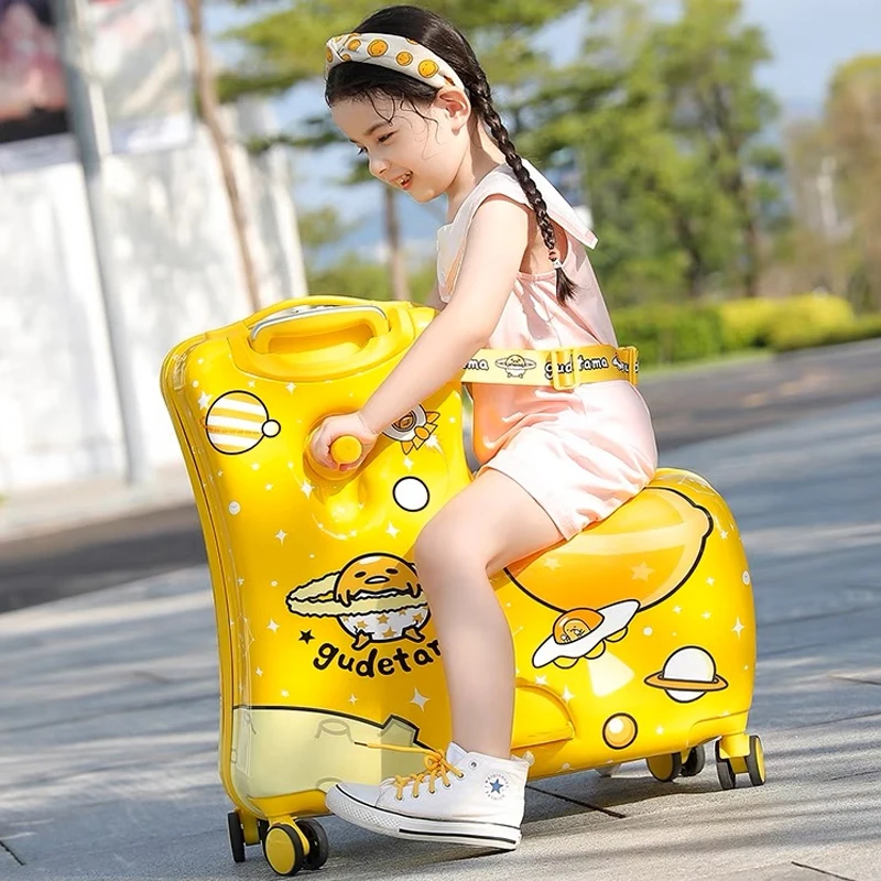 New Kids brand Rolling Luggage boy Cool Travel Suitcases on Wheels Children Carry ons suitcases girls pink Riding trolley case