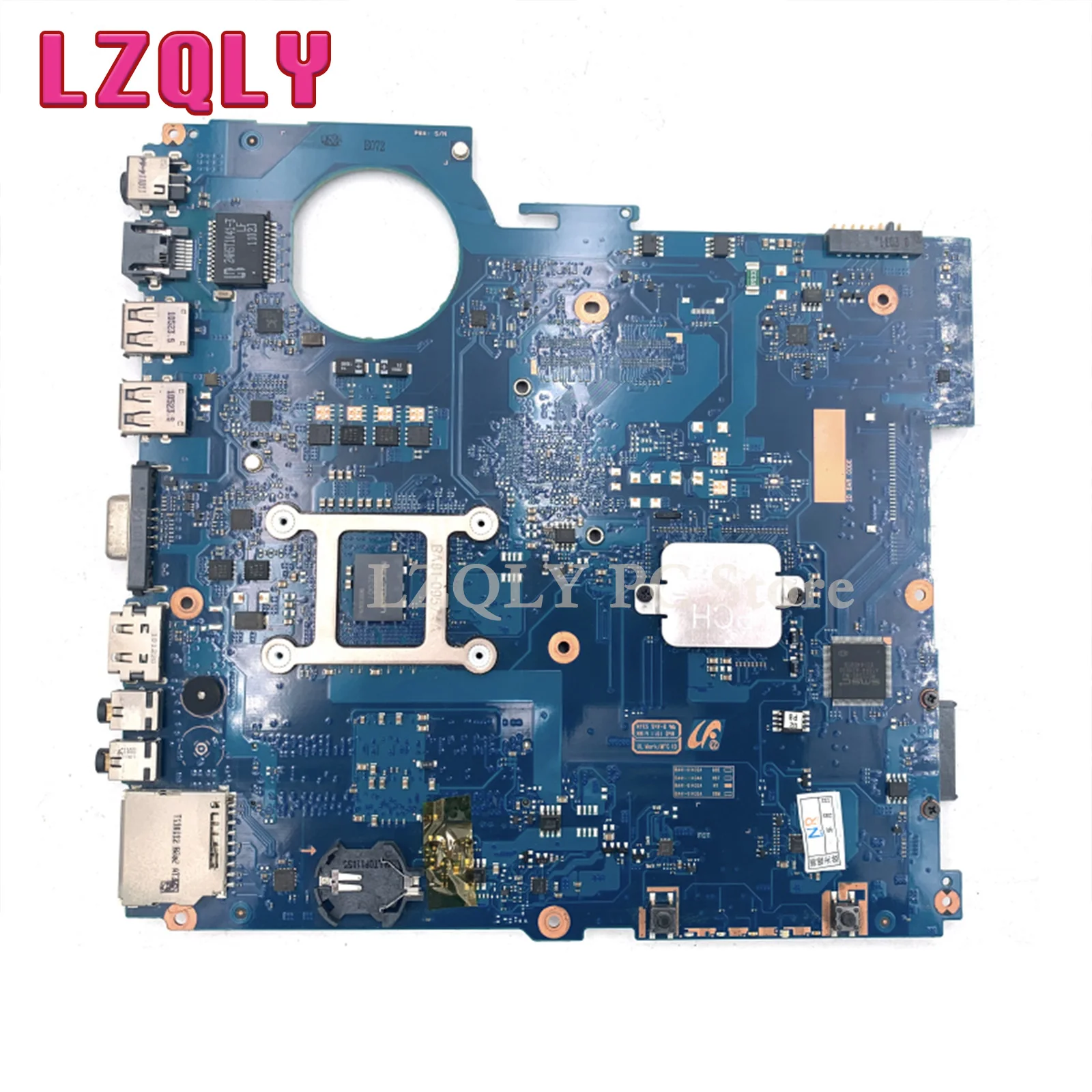 LZQLY For Samsung NP-RV411 RV411 BA41-01432A BA41-01433A BA41-01434A BA92-07702A BA92-07702B Laptop Motherboard HM55 DDR3