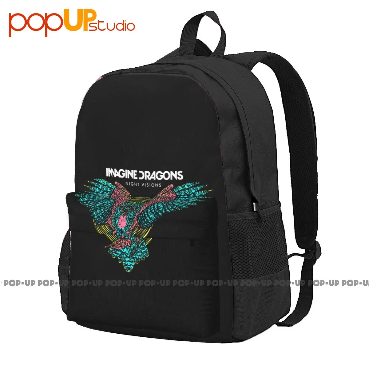 

Imagine Dragons Night Visions Large Capacity Backpack Print Schoolbag Sports Style Large Capacity