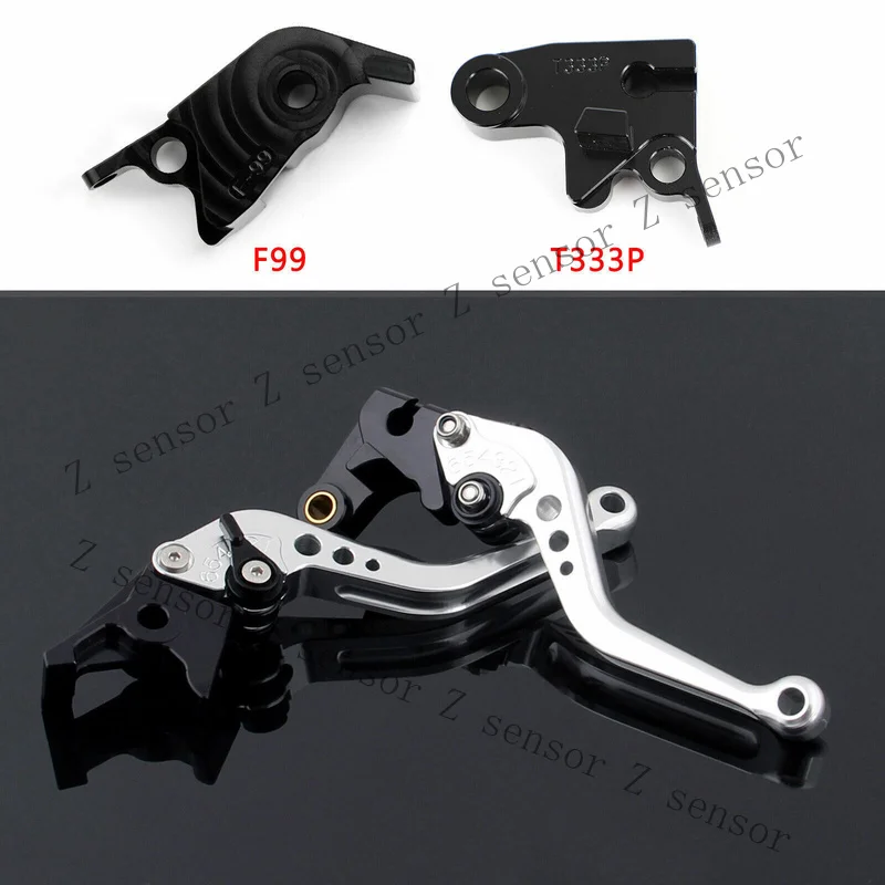 RRR+ Short Lightweight Brake Clutch Lever For Speed Triple R 2016-2018 Tiger 1050 Scrambler SIL`
