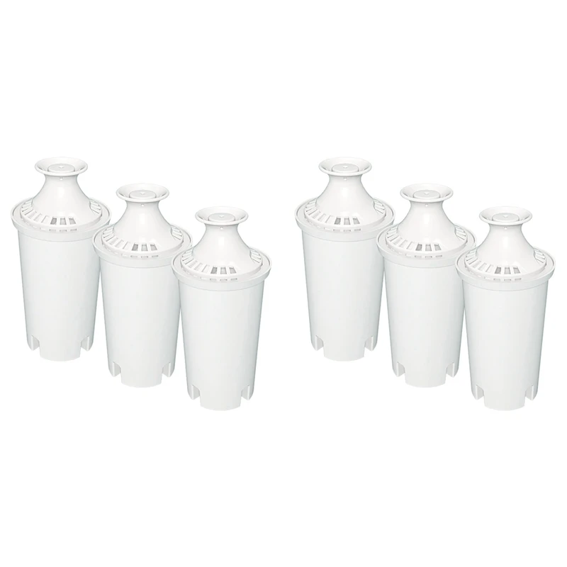 6X For Brita Standard Water Filter Replacement For Jugs And Dispensers, Lasts 2 Months Reduces Chlorine Taste And Odor