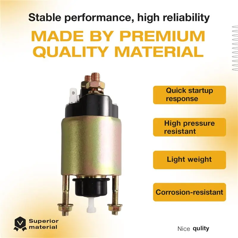 OE 12181-63080 Starter Solenoid Switch For Kubota D905 D1005 D1105 WG972 Engine Tractor Lawn Mower 1998-2018