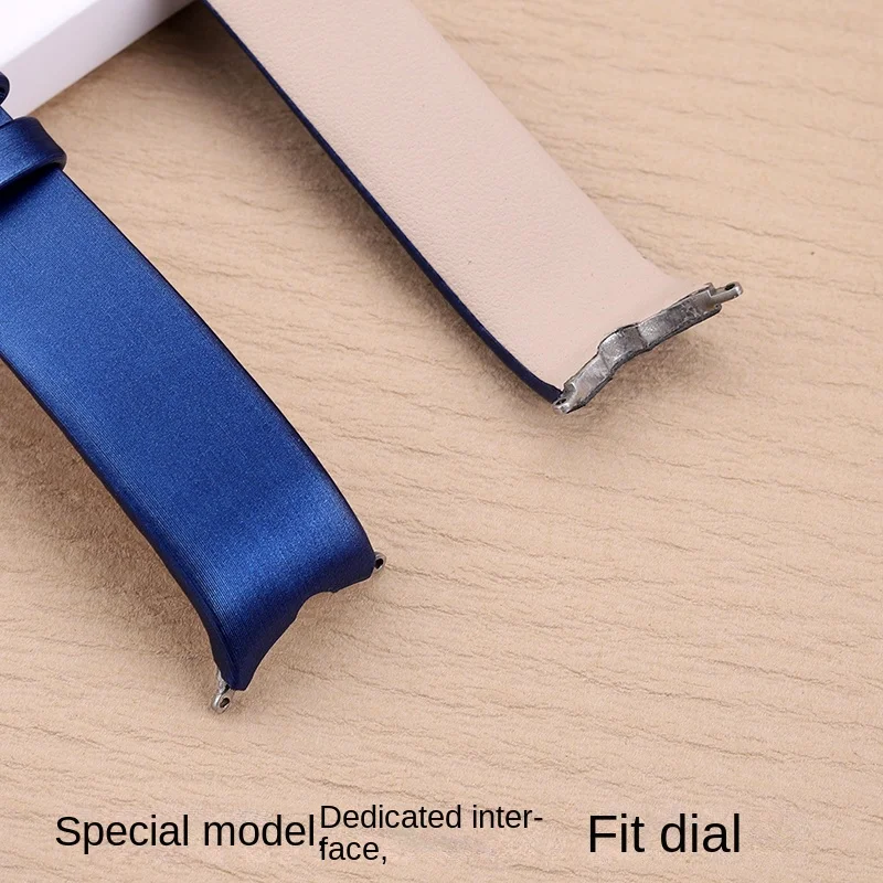 18mmElegant Silk Watch Strap for Piaget Limelight Gala Series G0A48361 Special Women Silk Cowhide Watch Strap Medium Accessories