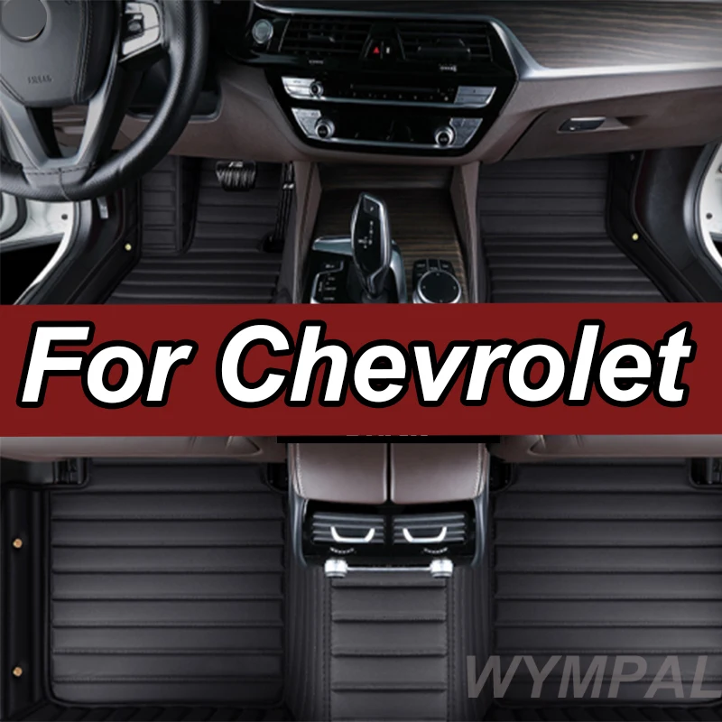 

Luxury Car Floor Mats For Chevrolet Prisma Cruze Aveo Cavalier Malibu Epica Onix Auto Accessories Carpets Replacement Waterproof