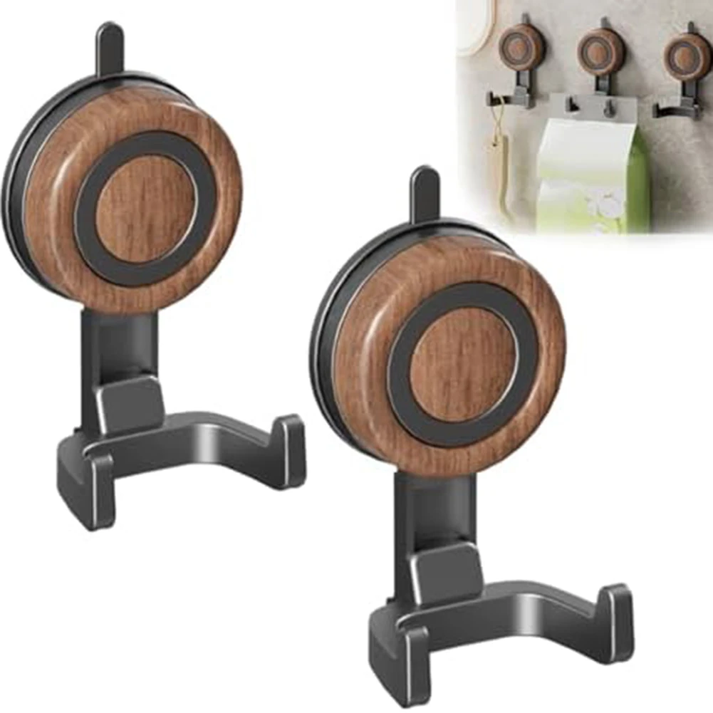 

Wood Grain Suction Shower Hooks: Removable, Strong Vacuum Seal & Rotatable Wood Grain Suction Shower Hooks: Removable, Strong Va