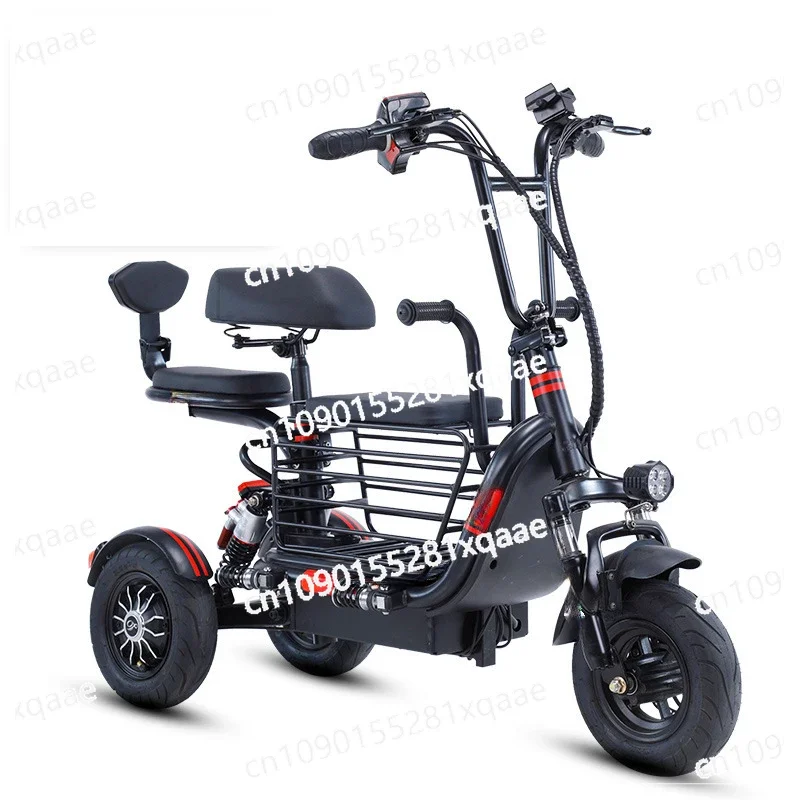 New Adult Brushless Motor Electric Tricycle Mini Tricycle for Elderly Urban Travel