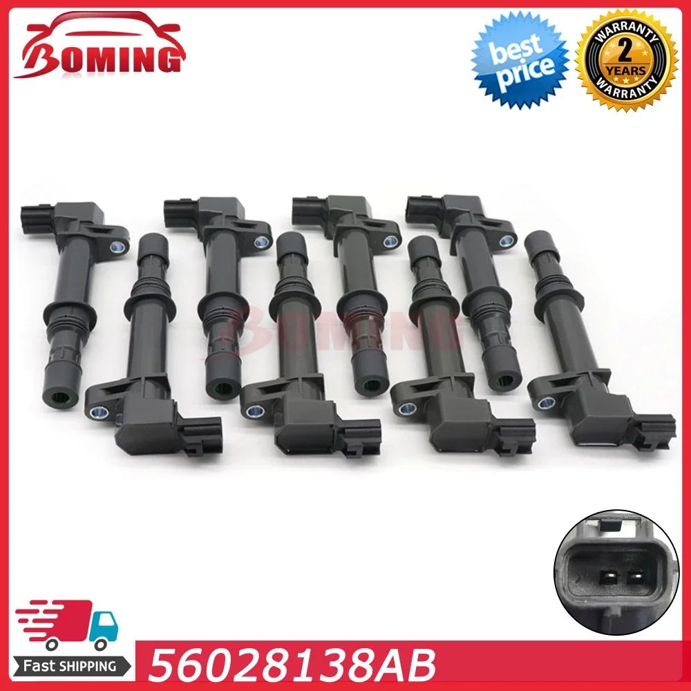 Car Ignition Coil 56028138AB For Chrysler Aspen Dodge Dakota Durango Nitro Ram eep Commander Mitsubishi Raider 56028138AD