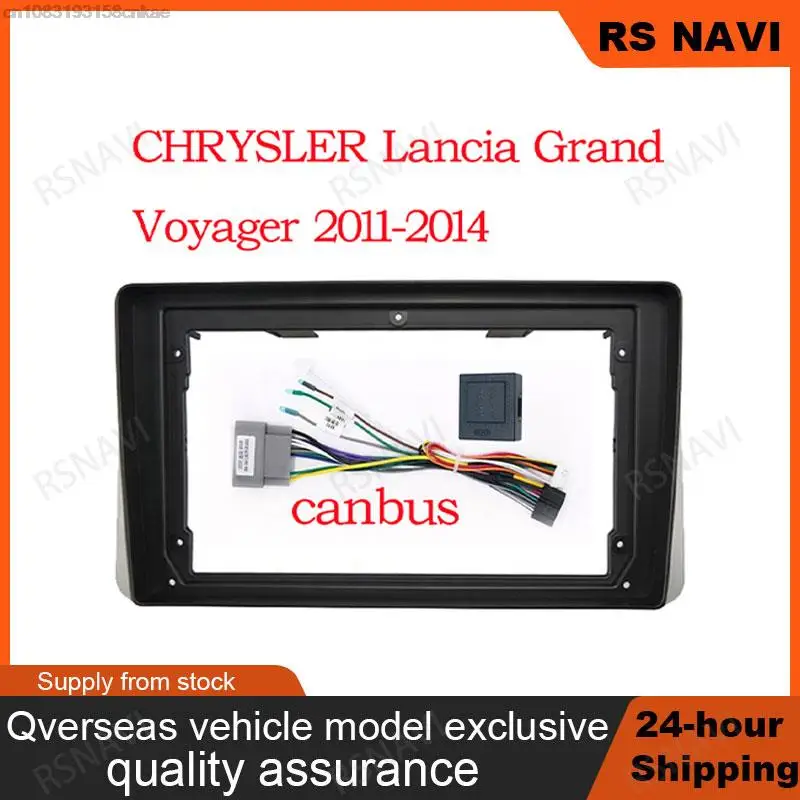 Android 9 inch Car Frame player For Chrysler Grand Voyager 5 2011 2012- 2015 For Dodge Grand Caravan 2008-2020 llation Kit Cable