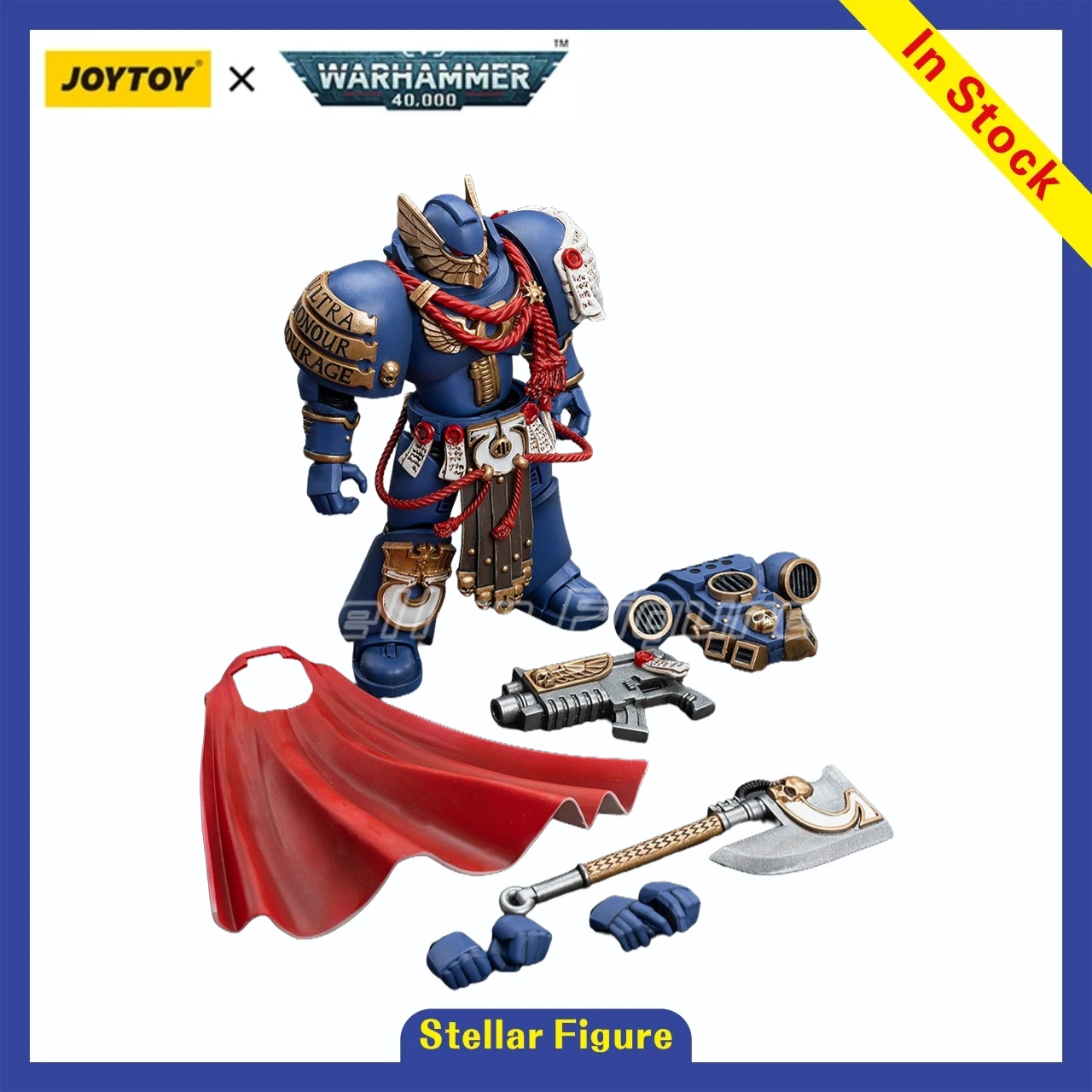 

【SF】JOYTOY 1/18 Action Figure Ultramarines Honour Guard 2 Model Toys Gifts Collection Ornaments