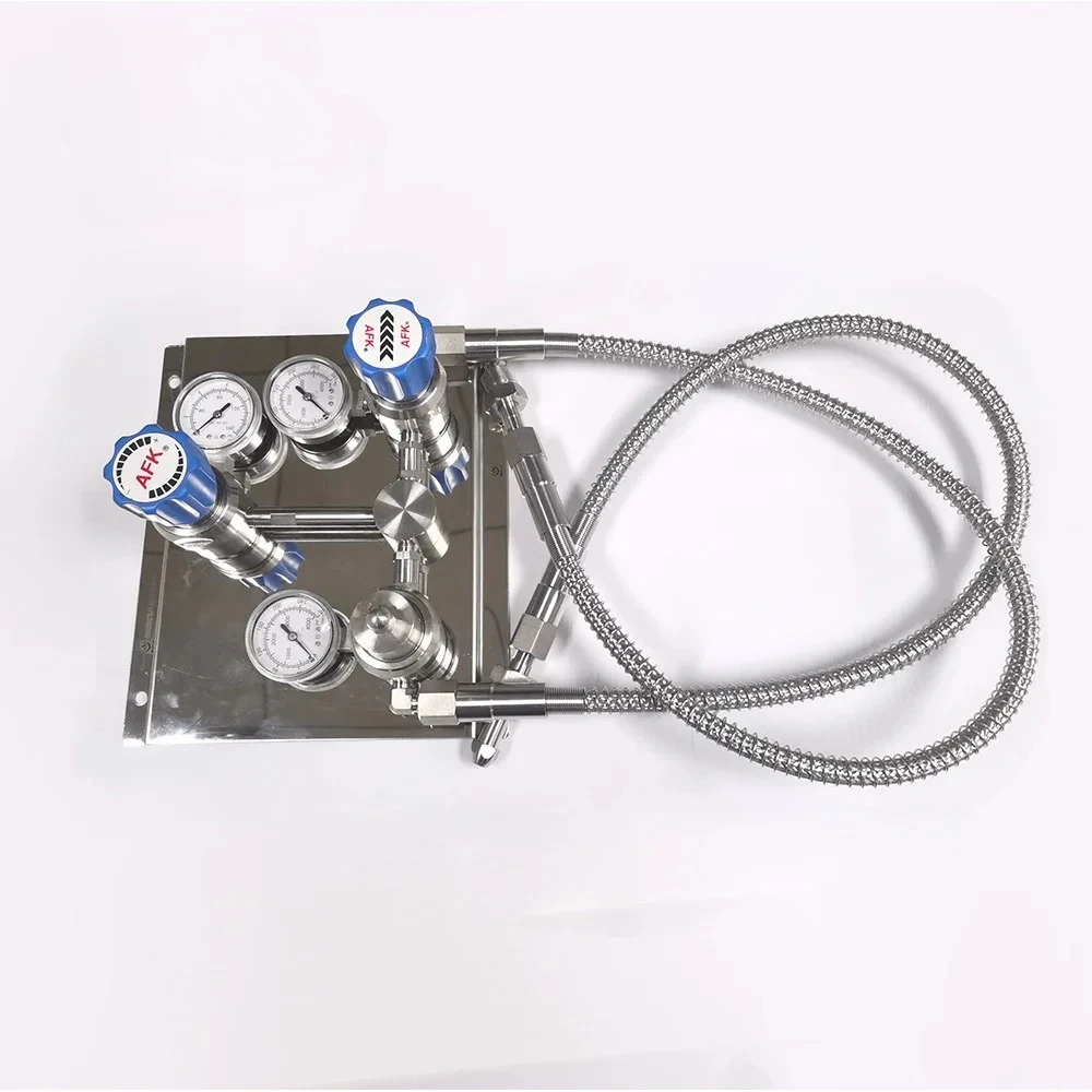 

R1100 Semi-automatic Changeover Switch Device with Stainless Steel Pressure Reducing Valve for Liquid, , Nitrogen and more