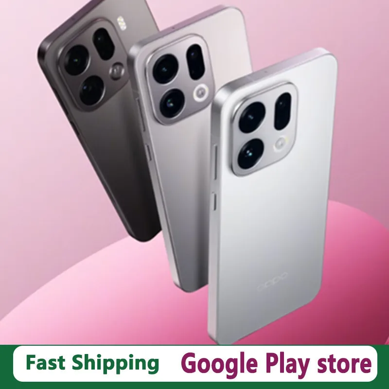 В наличии смартфон Oppo Find X9 Pro 6,78 дюйма AMOLED 200,0 МП, камера IP69, водонепроницаемая беспроводная зарядка, размер 7500 мАч, 9500 OTA