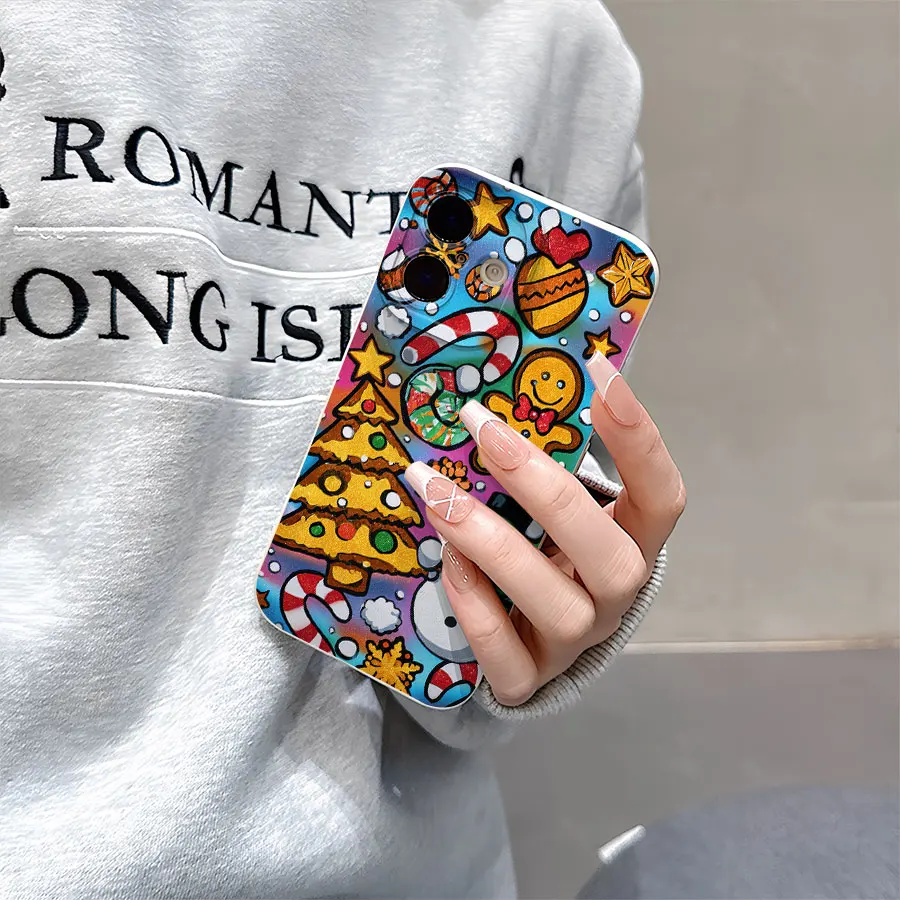 حافظة هاتف ناعمة من مادة TPU غير لامعة من Angel Eye، متوافقة مع حماية Plus360 درجة لهاتف iPhone 17 إلى 11 Pro Max