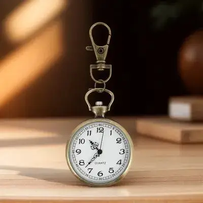 

1Pcs Nurse Pocket Watch Hanging Quartz Timepiece Smooth Texture Comfortable Wear Ideal for Nursing Staff Daily Use