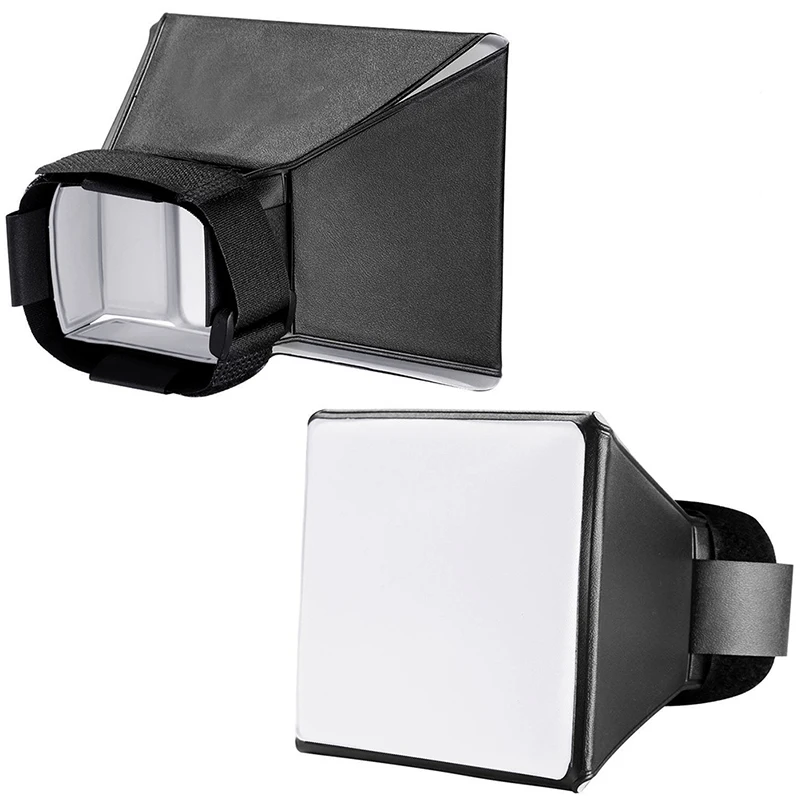 Mini Softbox Diffuser For Flash Speed Light Portable Photography Flash Softbox Diffuser 10x13cm