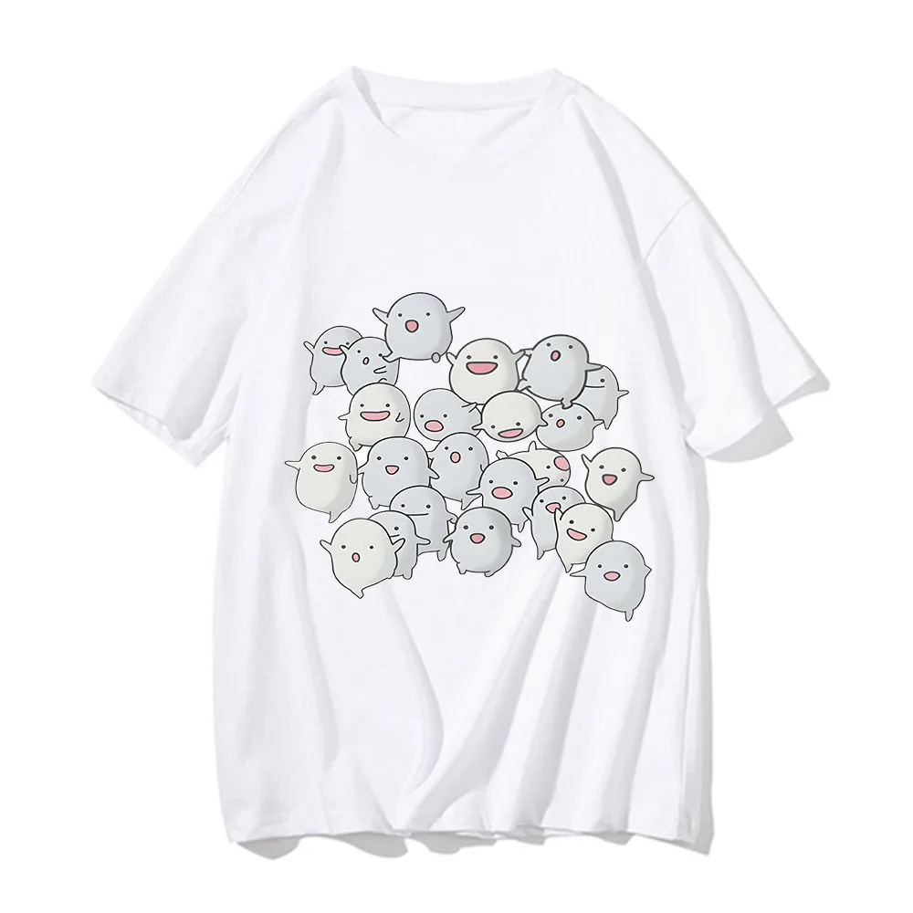 Warawara THE BOY AND THE HERON T Shirt Men/Woman Harajuku Aesthetic Graphic Kawaii Shirt Unisex Casual High Quality Cute Clothes image 2
