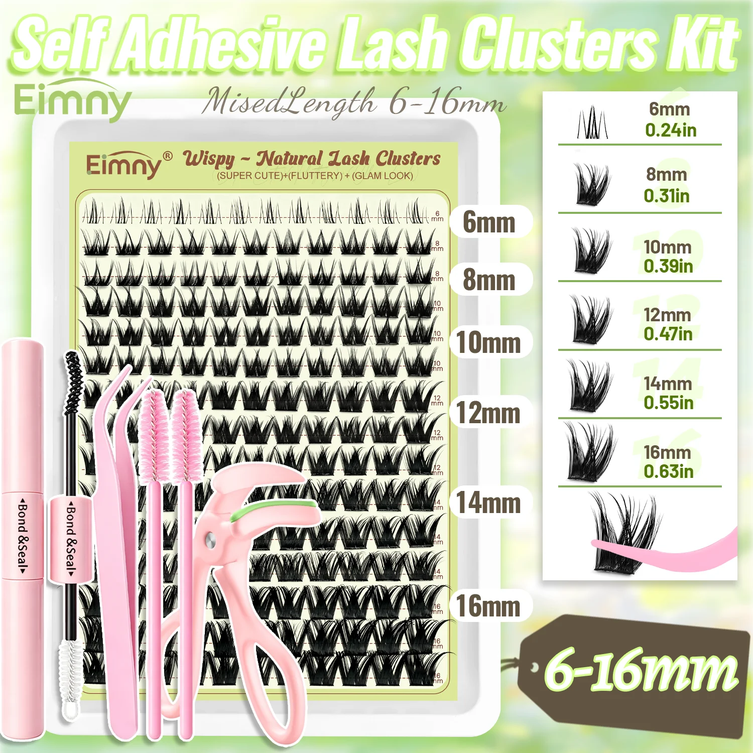 EIMNY, libro de pestañas reuti - Individual Lash Tray reseña y precio