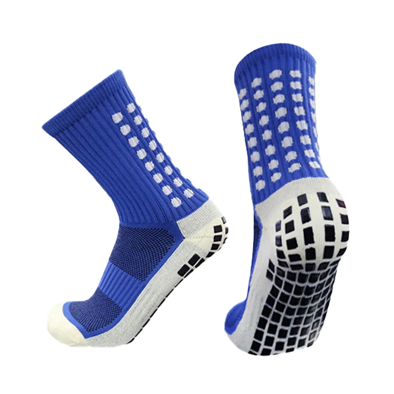 Trusox Anti-Slip Football Socks Adults Kids Non-Skid Towel Bottom Breathable Mid-Tube Trainng Sports Soccer Basketball Socks