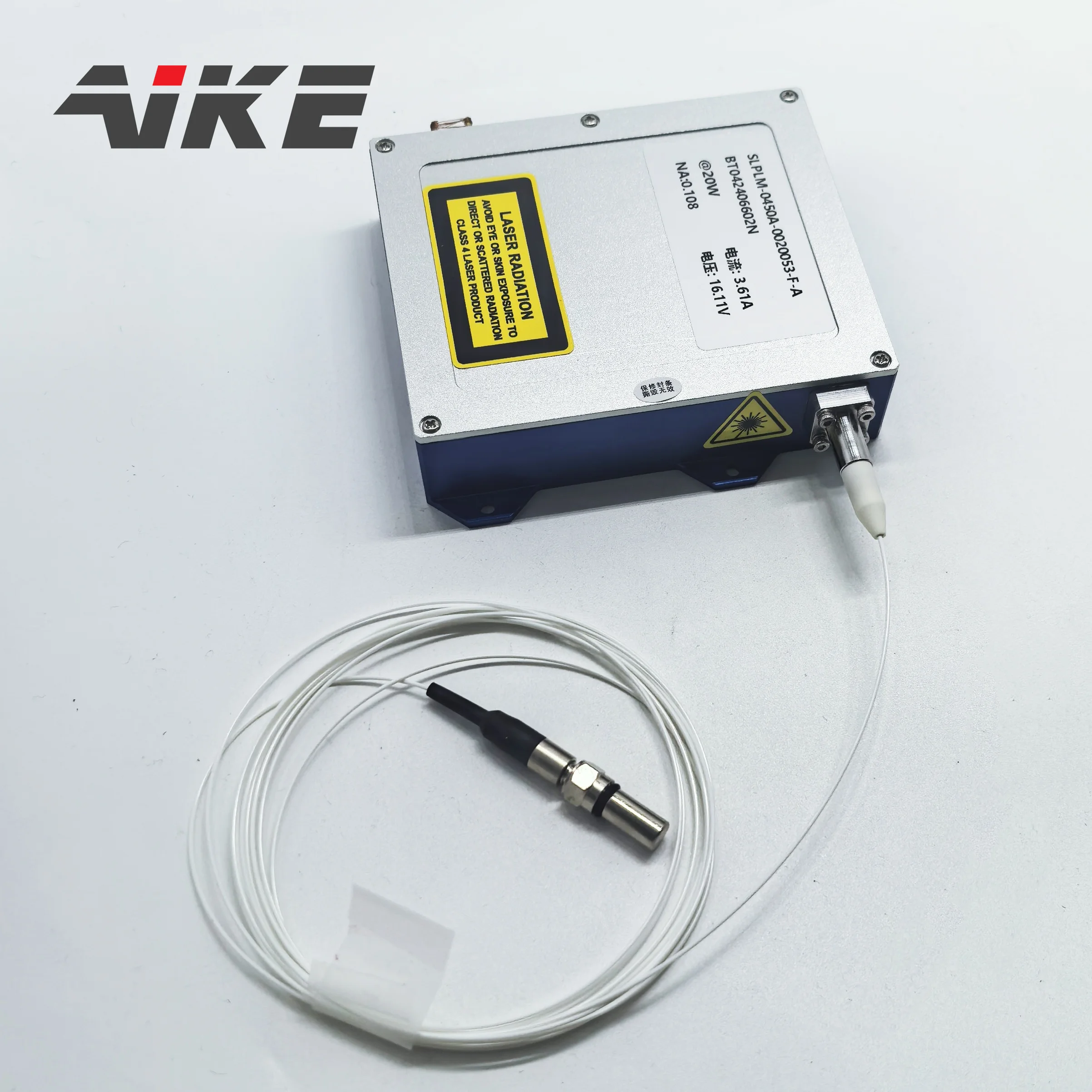 

AIKE 450nm 50W 100um NA0.11 Multi-Function Fiber Coupled Diode Laser SMA905/FC Laser Welding Cladding 3D Printing