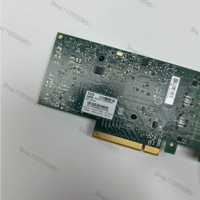 MCX4121C ConnectX-4 Lx EN network interface card, 25GbE dual-port SFP28, PCIe3.0 x8, in good condition