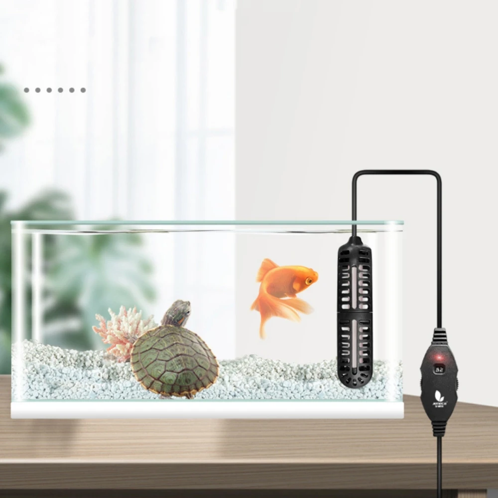 Aquarium Submersible Heater Fish Tank LCD Display Digital Adjustable Water Heating Rod Constant Temperature Control