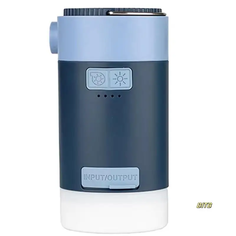 

Versatile Electric Air Pump With LED Light, Compact For Camping, Inflatables, USB Charging,Ideal For Outdoor Use