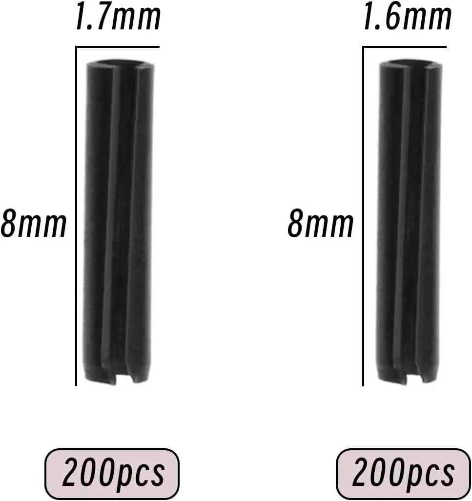 400Pcs strong Car Folding Remote Control Key Split Pin Replacement Car Remote Key Blade Split Pin Car Flip Key Mounting Bolts