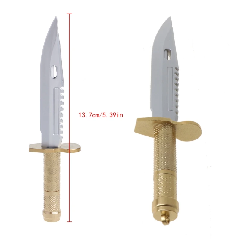 قلم حبر جاف على شكل سكين حبر أزرق أدوات كتابة مكتبية للمدرسة هدية