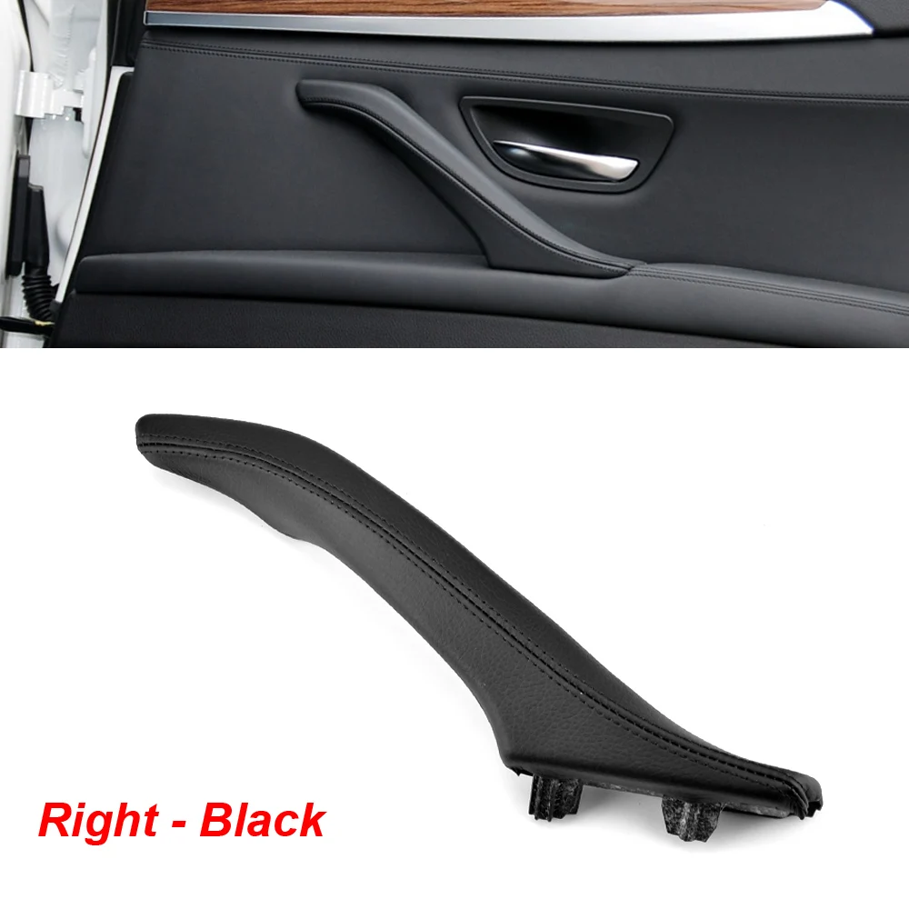 

Beige/Red Wine Car left Right Interior Inner Door Handle Panel Pull Trim Cover For BMW 5 series F10 F18 520i 525i 528i 530i
