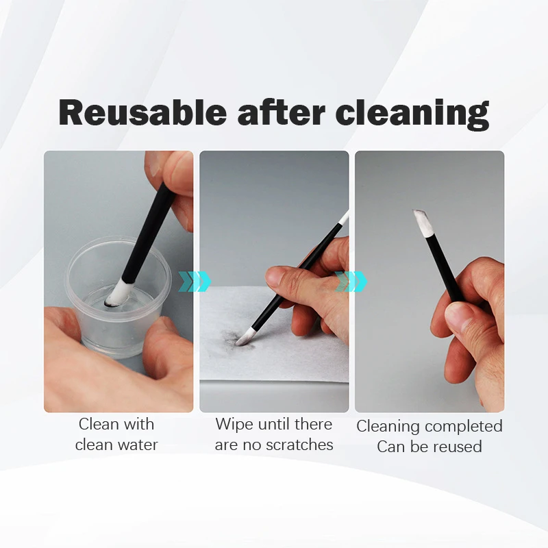 PT-WP لوحة خط ممحاة مسح عصا نموذج مسح أدوات تنظيف لتجميع نموذج أدوات البناء لتقوم بها بنفسك الملحقات