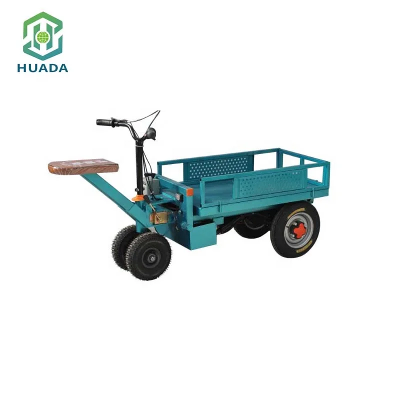 Electric Hand Cart Powered Electric Platform Trolley In Hand Carts Battery Operated Platform Cart