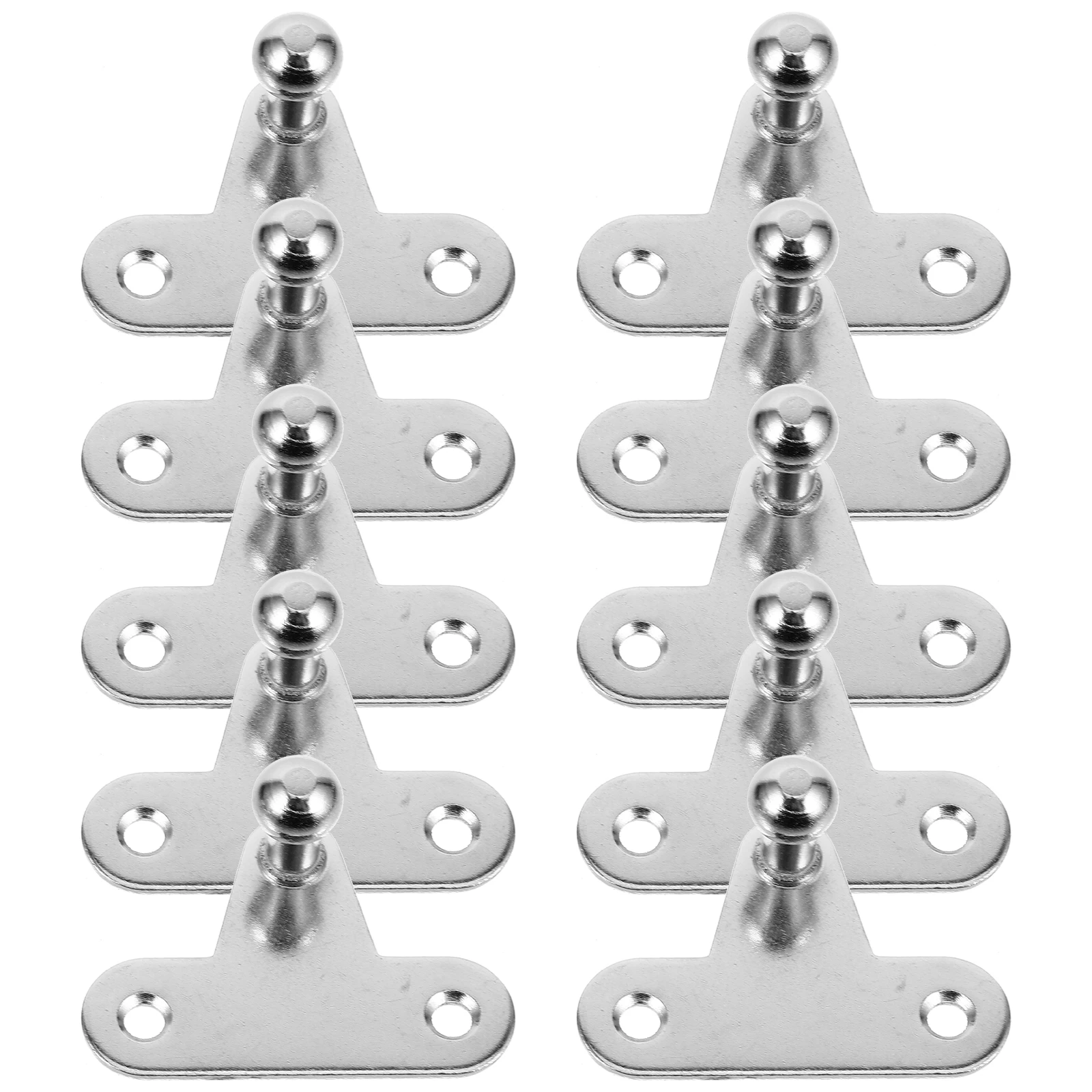 10pcs Hydraulic Accessories Durable Gas Spring Lift Support Mounting Brackets Furniture Hinges Cabinet Door