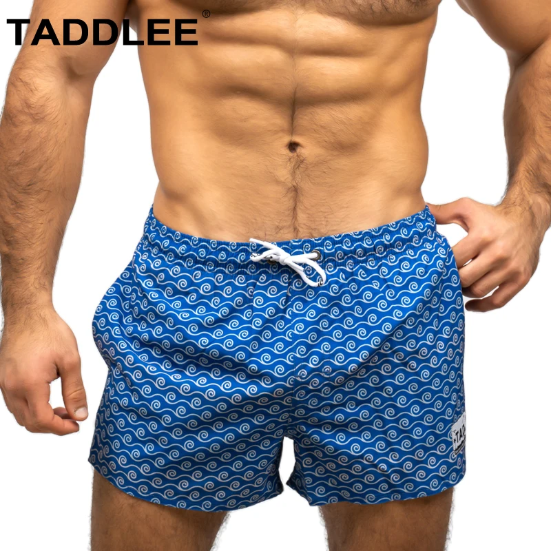 Taddlee Brand Sexy Mens Swimwear Board Shorts Plus Size Swimsuits Long Beachwear Men Swim Boxer Trunks Beach Surf Quick Dry New