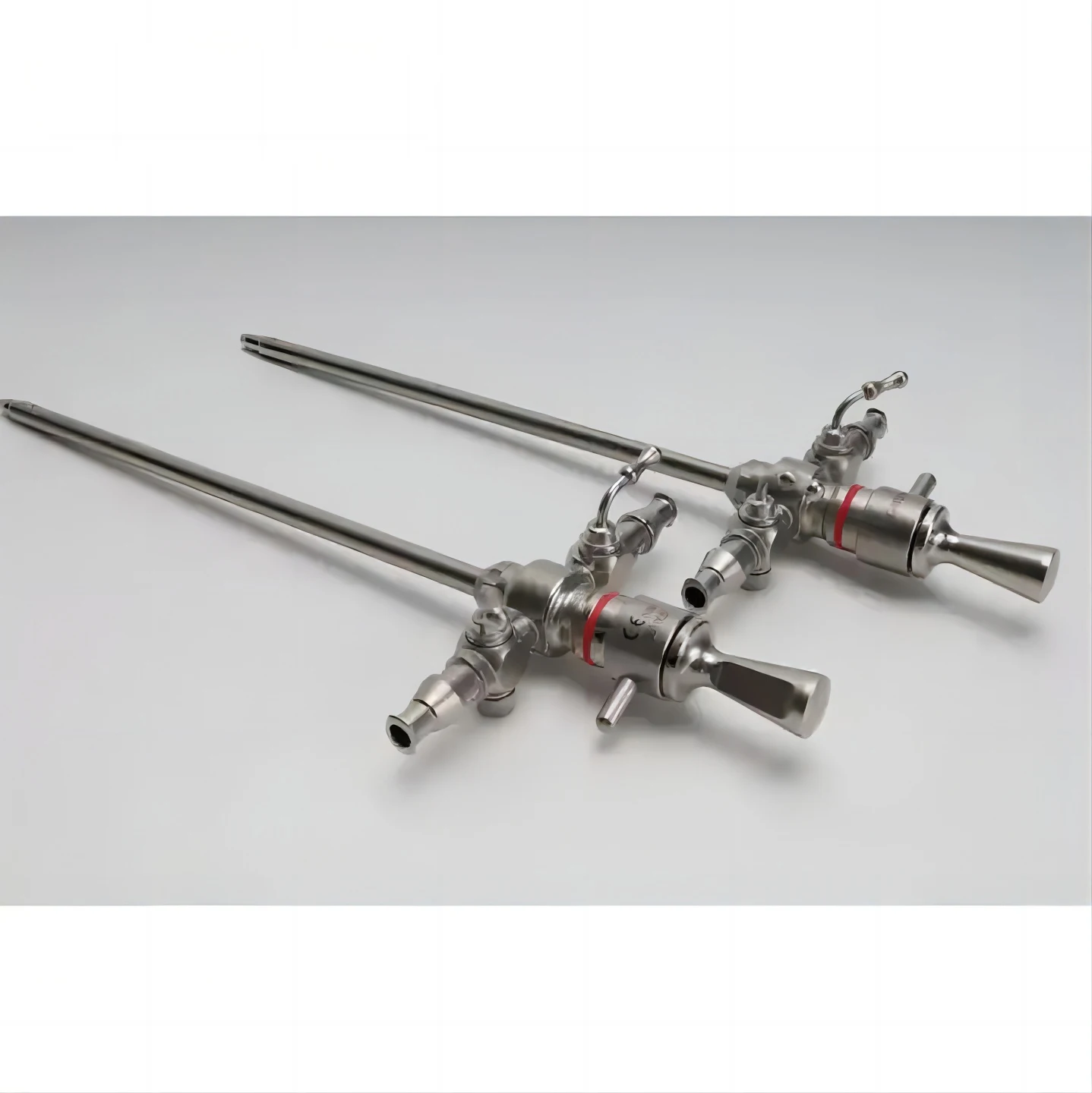 Instrumentos, endoscopio rígido con funda y trocar de 4 mm