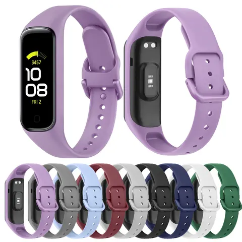 Soft Silicone Band For Samsung Galaxy Fit 2 Strap Bracelet Replacement For Samsung Galaxy Fit 2 Band Watchband Wristband